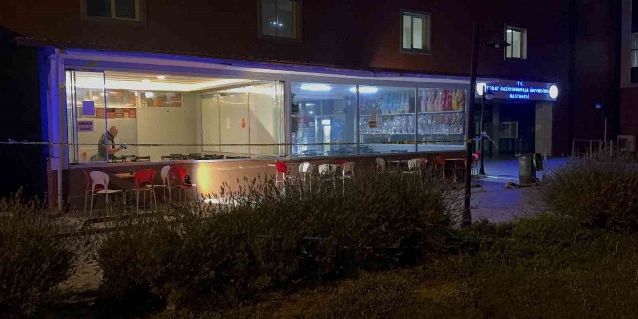 Tokat’ta hastane kantininde silahlı saldırı: 2 yaralı