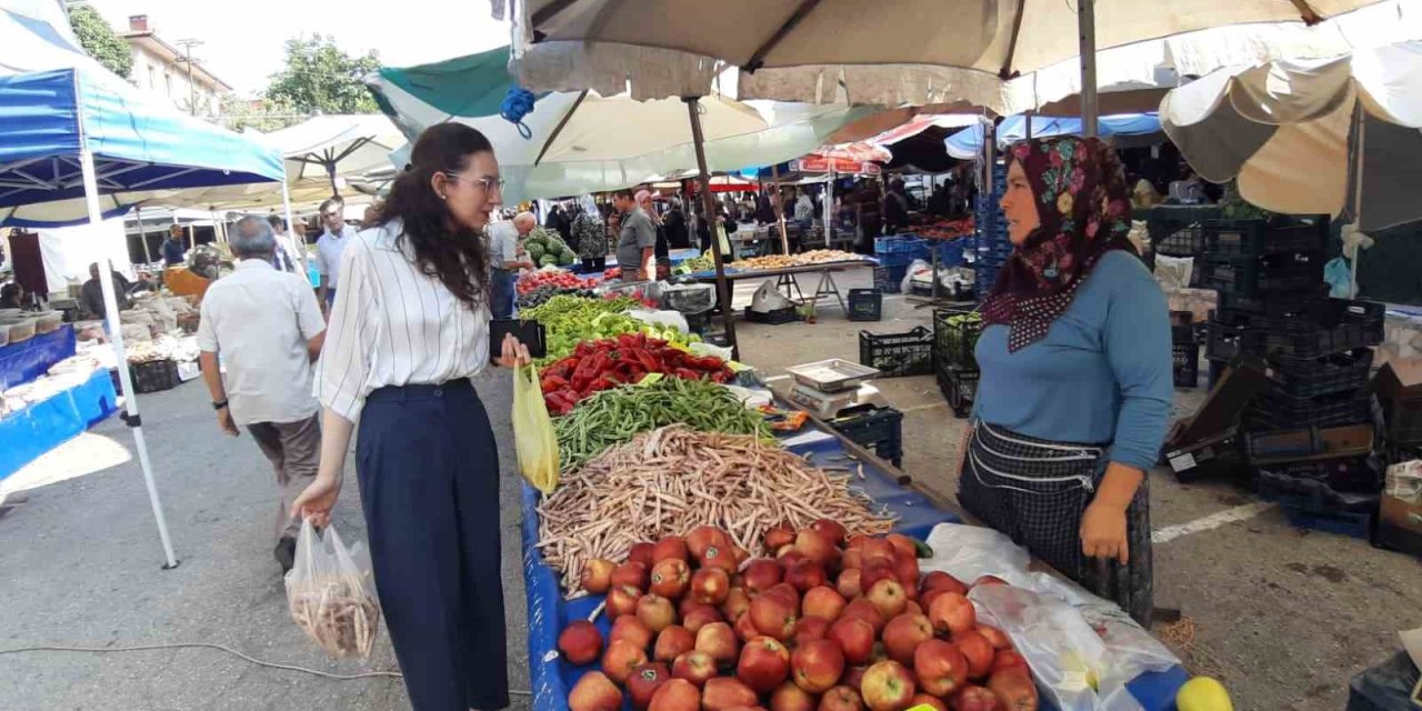 Kaymakam Pazar Alışverişine Çıktı, Vatandaşla Yakından İlgilendi