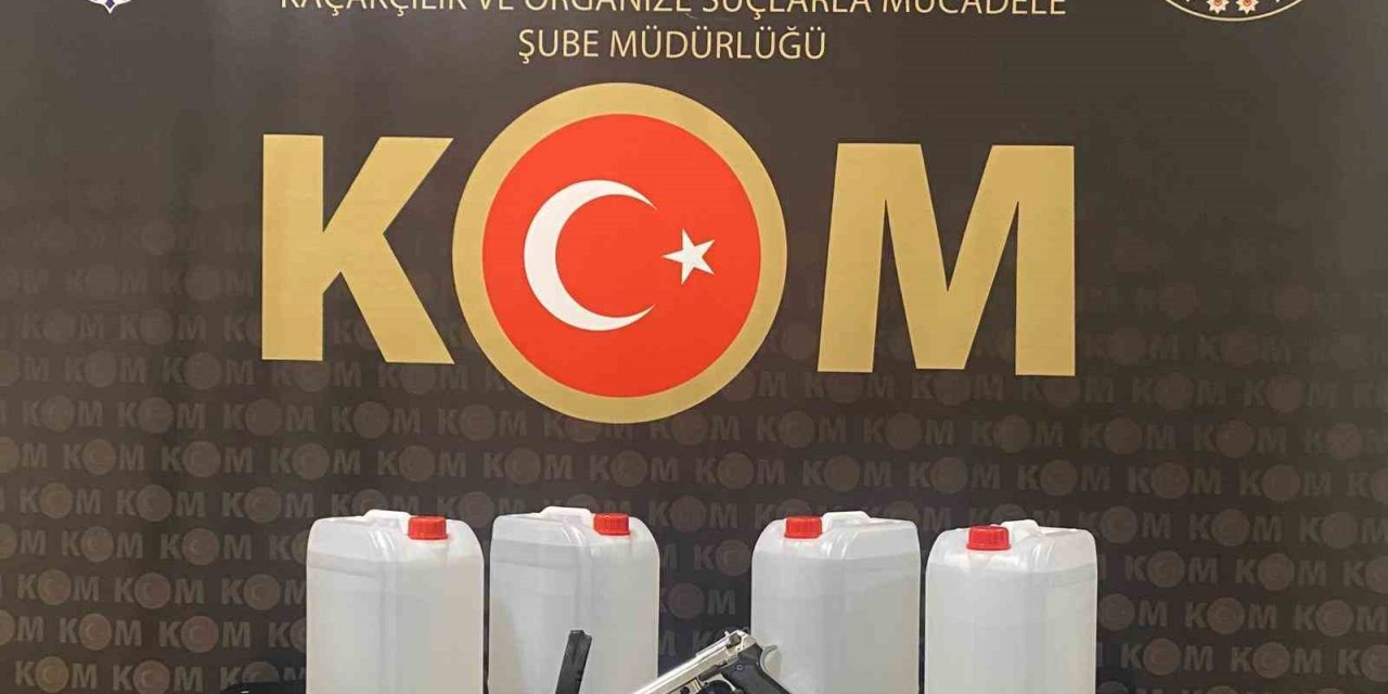 Bayburt’ta sahte alkol operasyonu