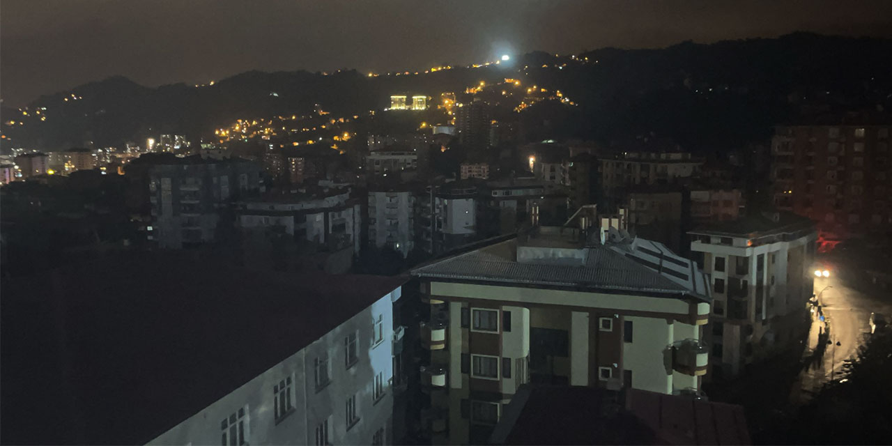 Rize’de Elektrik Kesintisi Uzadı