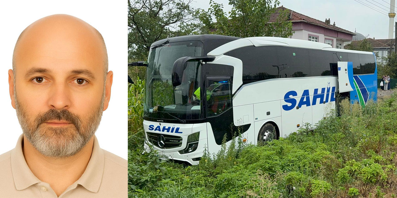 Samsun'da Rize yolcu otobüsü kaza yaptı: 1 ölü, 1 yaralı