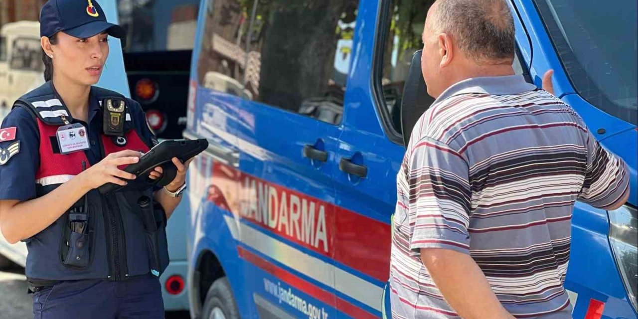 Karabük Jandarmasına 112 Acil Çağrı Merkezi uyumlu tablet desteği