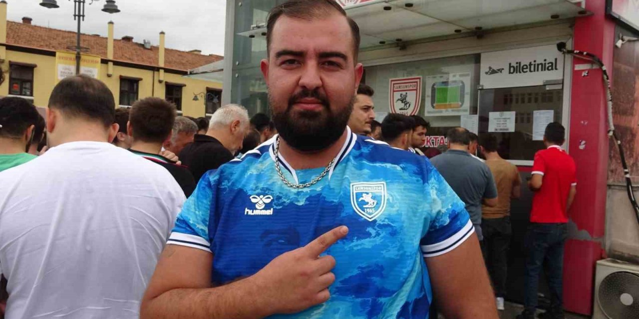 Samsunspor taraftarlarından Panathinaikos maçı biletlerine yoğun ilgi