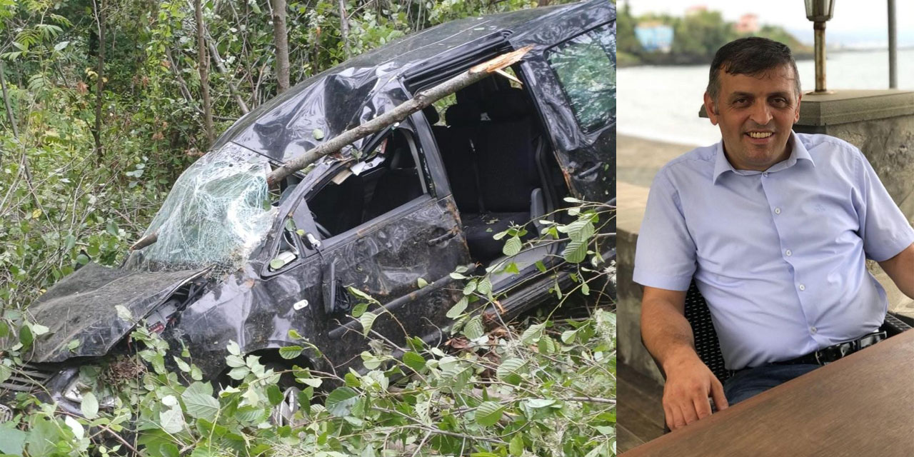 Trabzon’da trafik kazası 1 ölü, 2 yaralı