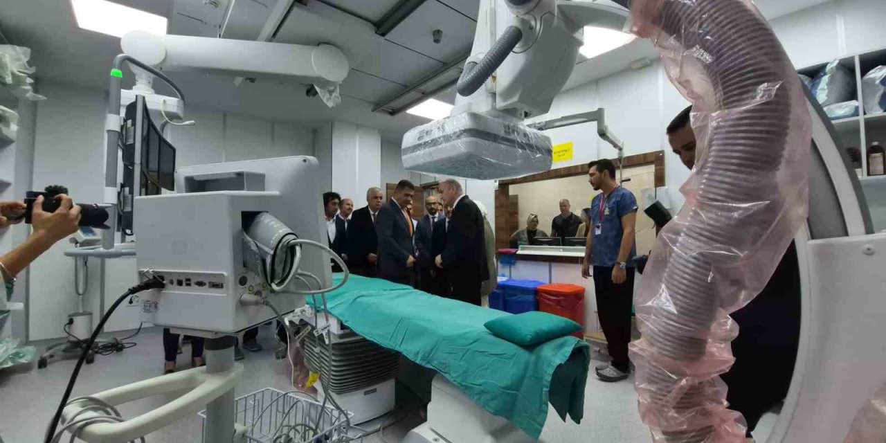 Anjiyo ünitesi hizmete açıldı