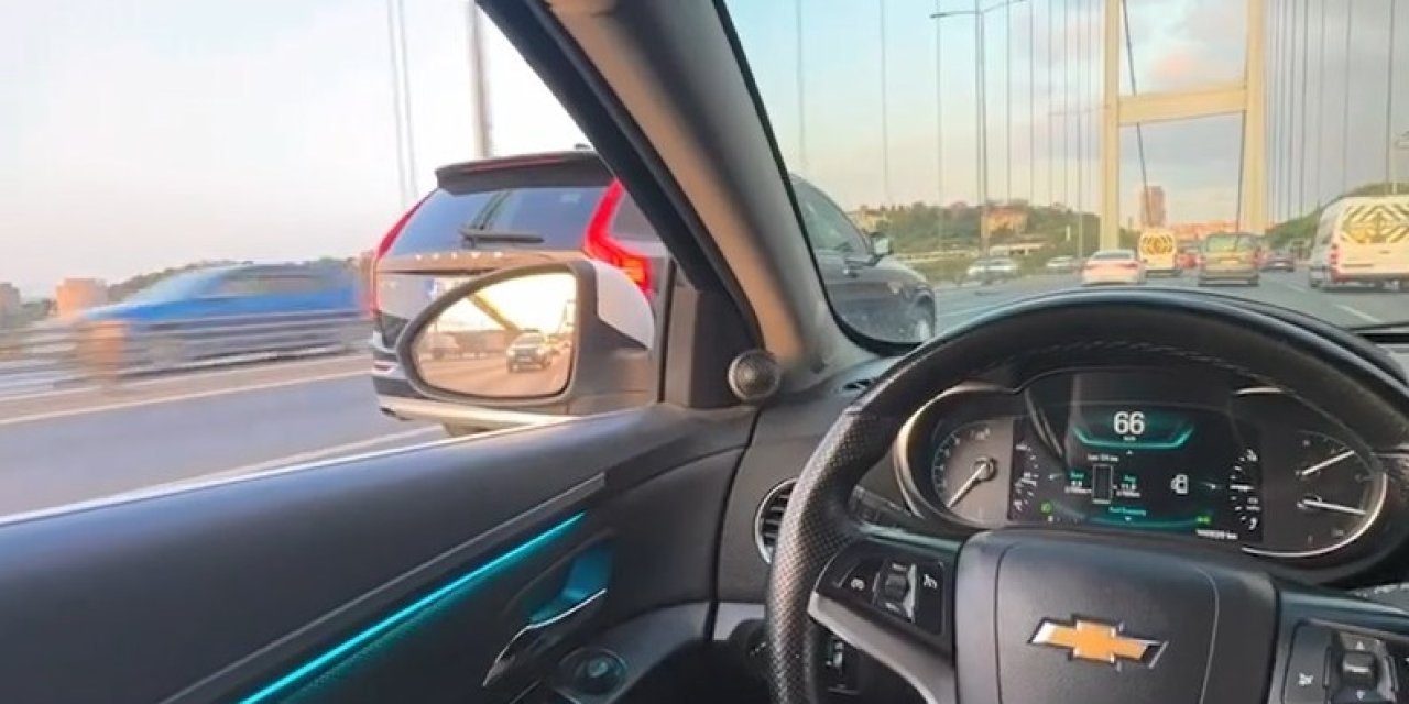 Trafik Magandası Diziyle Direksiyon Tutup 280 Kilometre Hıza Çıktı