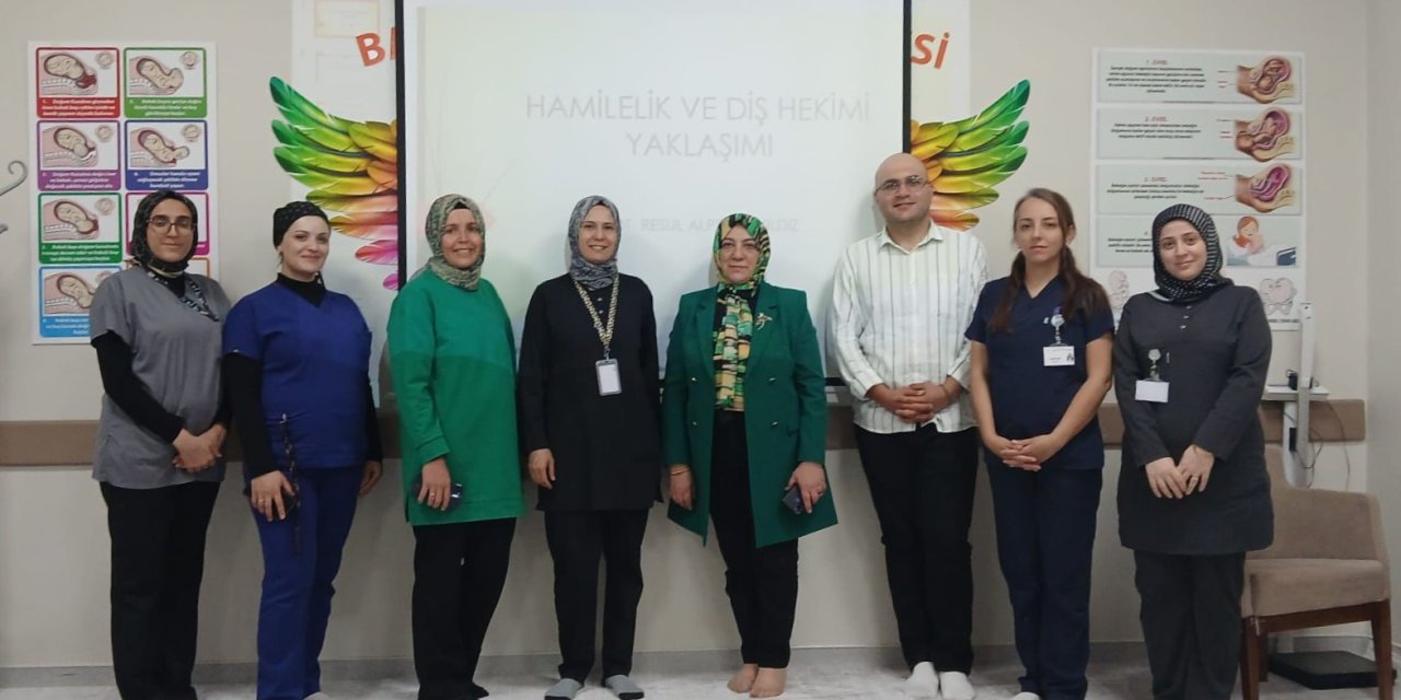 Bayburt’ta anne adaylarına ağız ve diş sağlığı eğitimi veriliyor