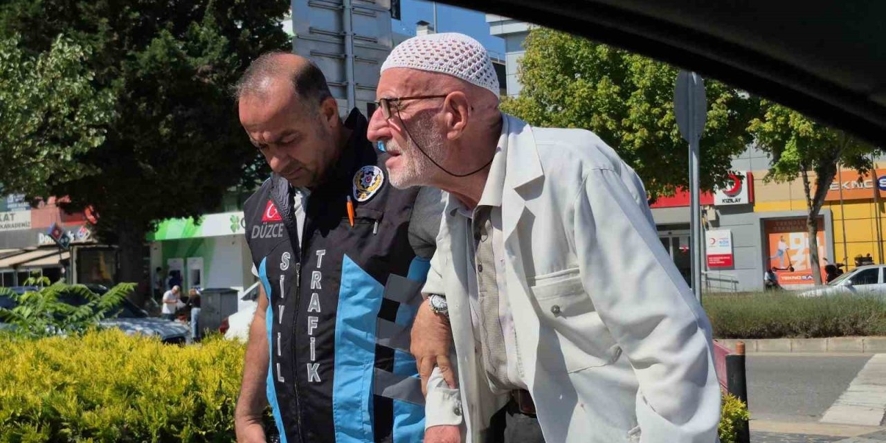 Türk Polisinden yürekleri ısıtan davranış