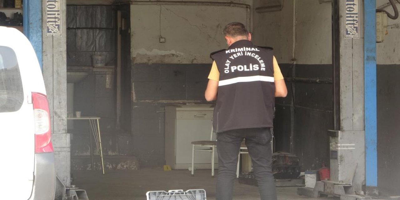 Su içmek için girdiği işyerinde tabancayla vuruldu