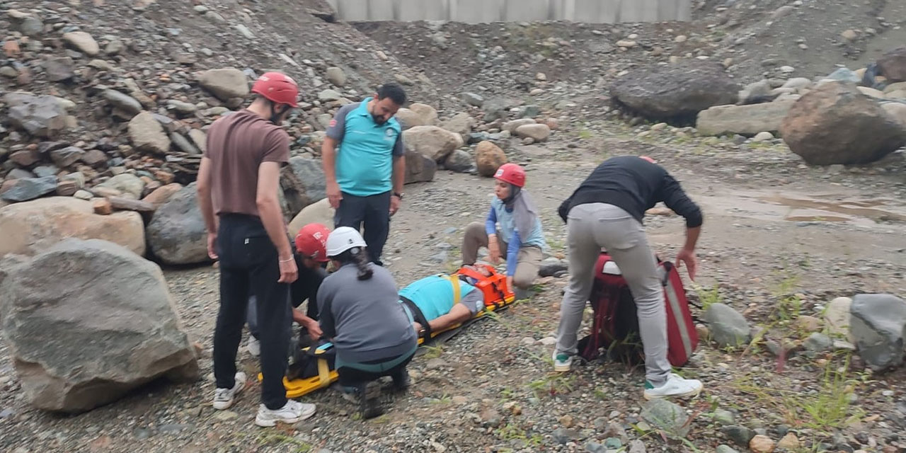 Rize'de UMKE Personeline “Medikal Kurtarma Eğitimi ve Uygulamaları”