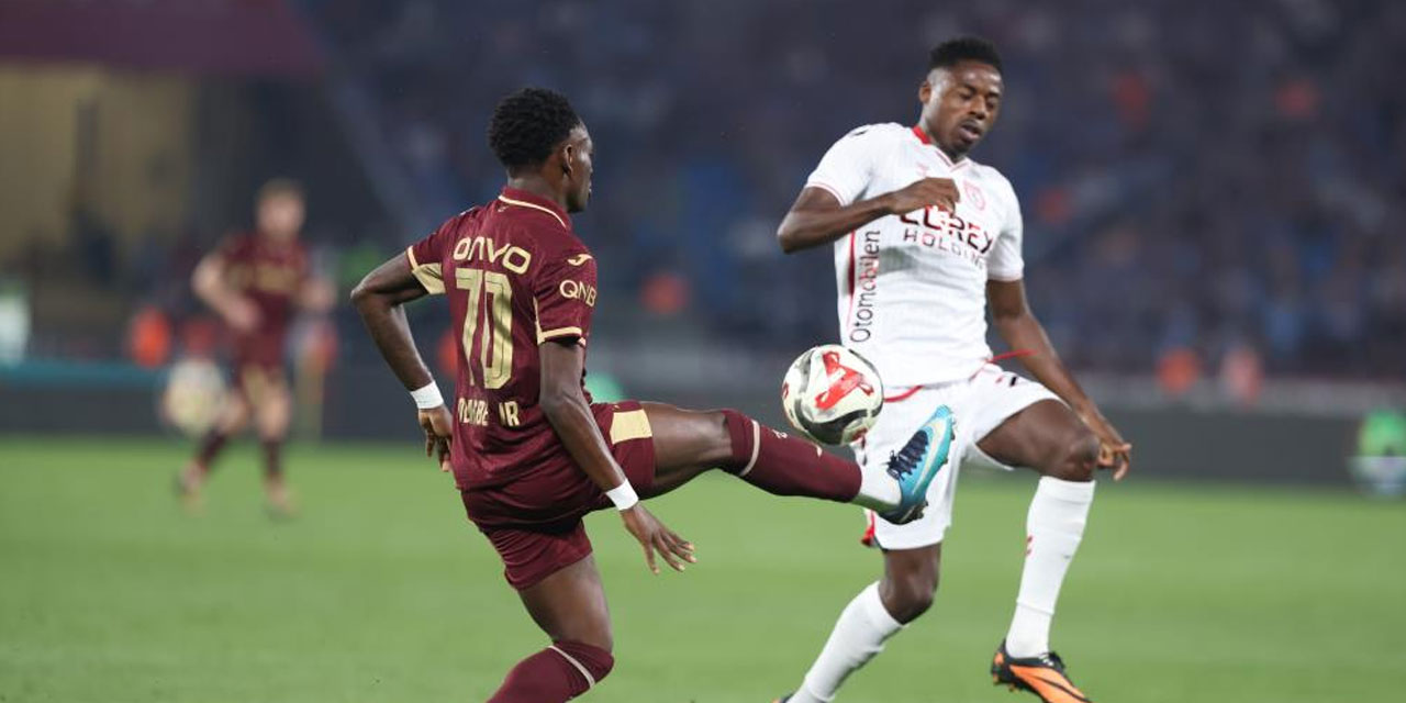 Trabzonspor ile Samsunspor 1-1 berabere kaldı