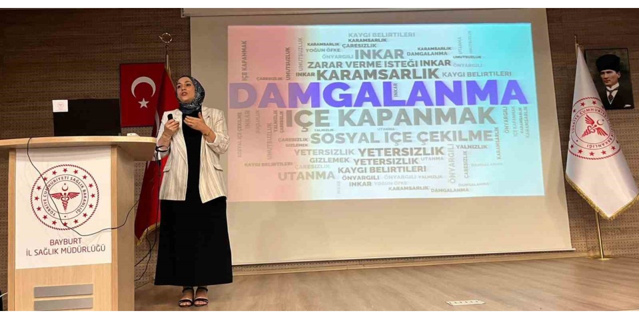 Bayburt İl Sağlık Müdürlüğü Personeline ’damgalama’ Eğitimi Verildi
