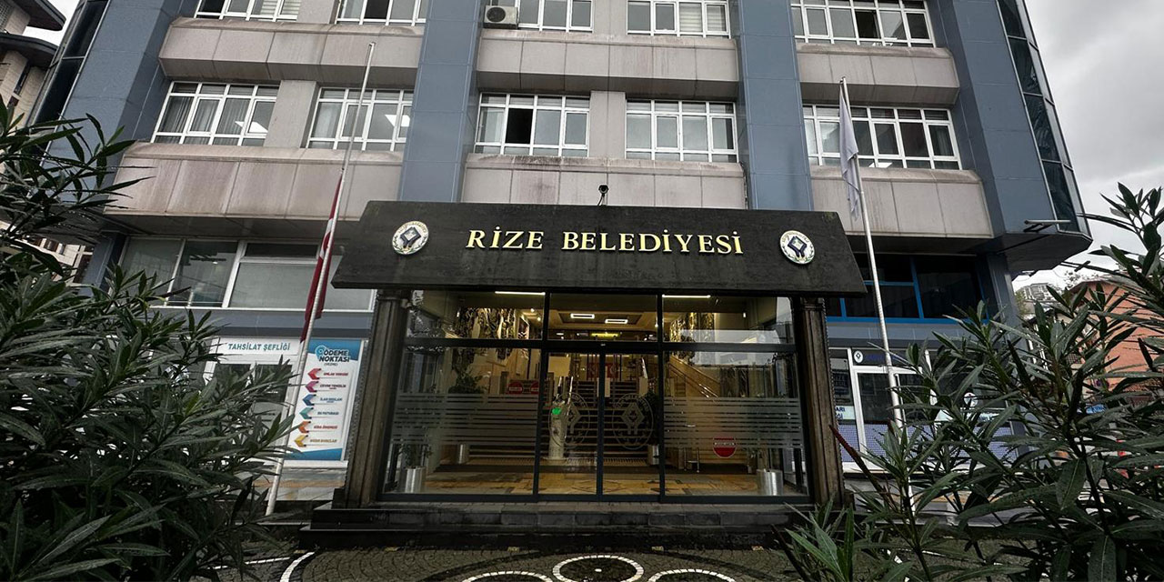 Rize'de Su Kesintisi