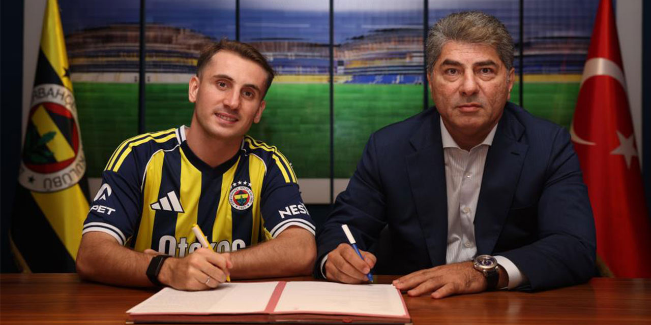 Kerem Aktürkoğlu, Fenerbahçe ile 4 yıllık sözleşme imzaladı