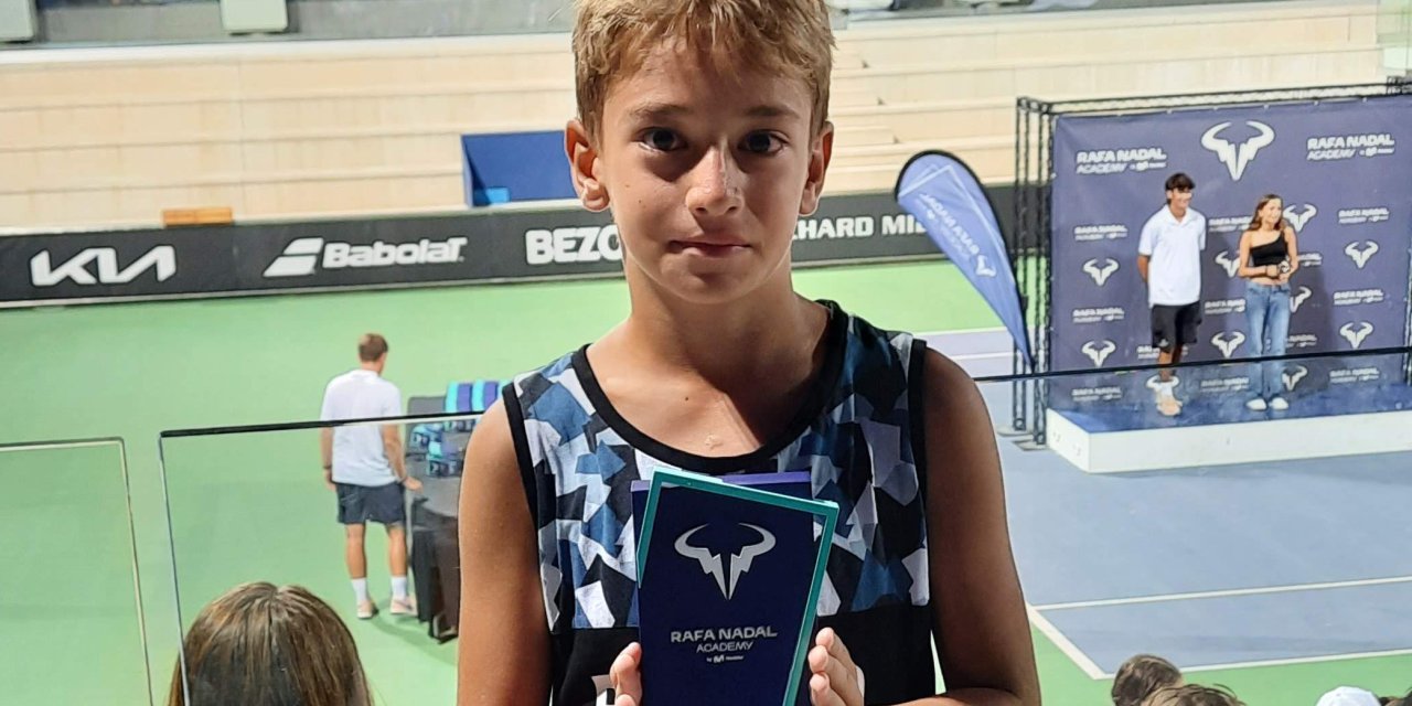 4 Yaşında Tenise Başlayan Rüzgar, Rafa Nadal Akademi'de 'Winner' Oldu