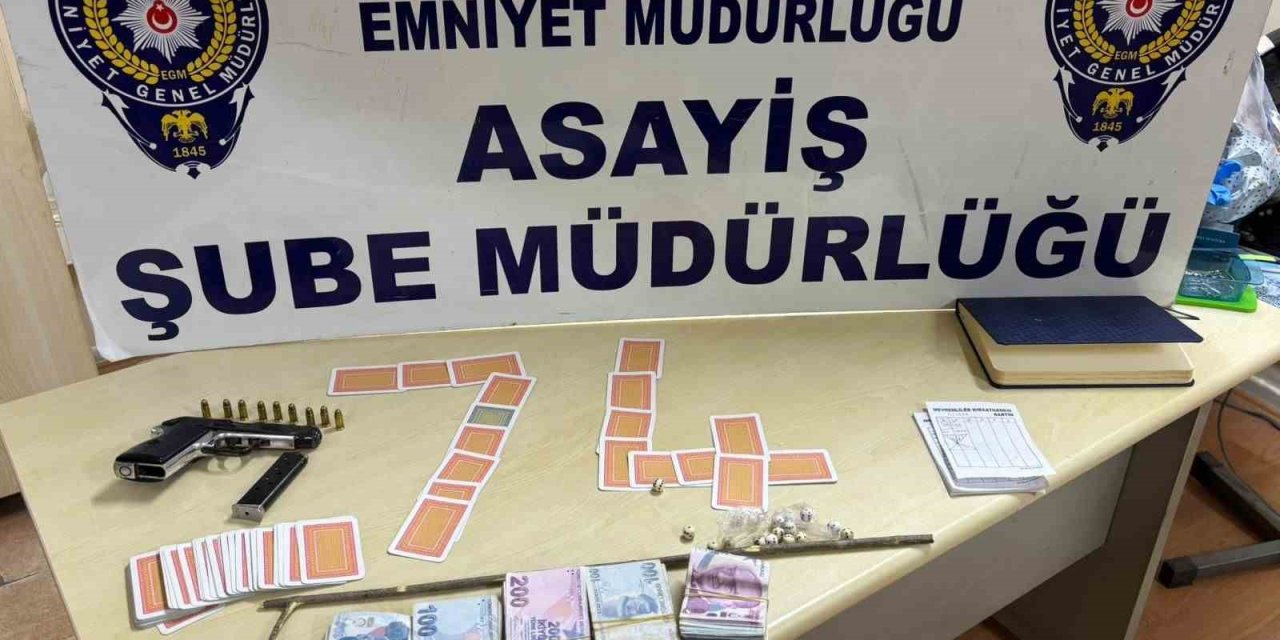Kumar baskınımda 28 kişiye toplamda 258 bin TL para cezası kesildi