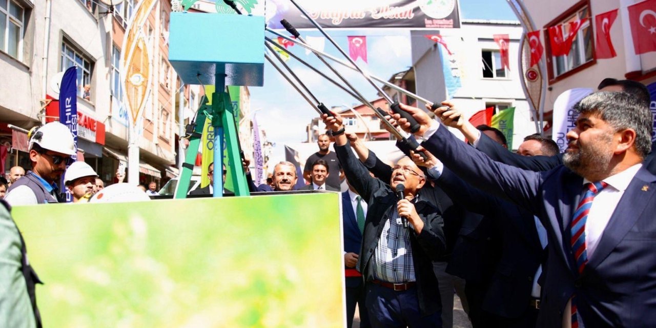 Akkuş’ta doğalgaz sevinci