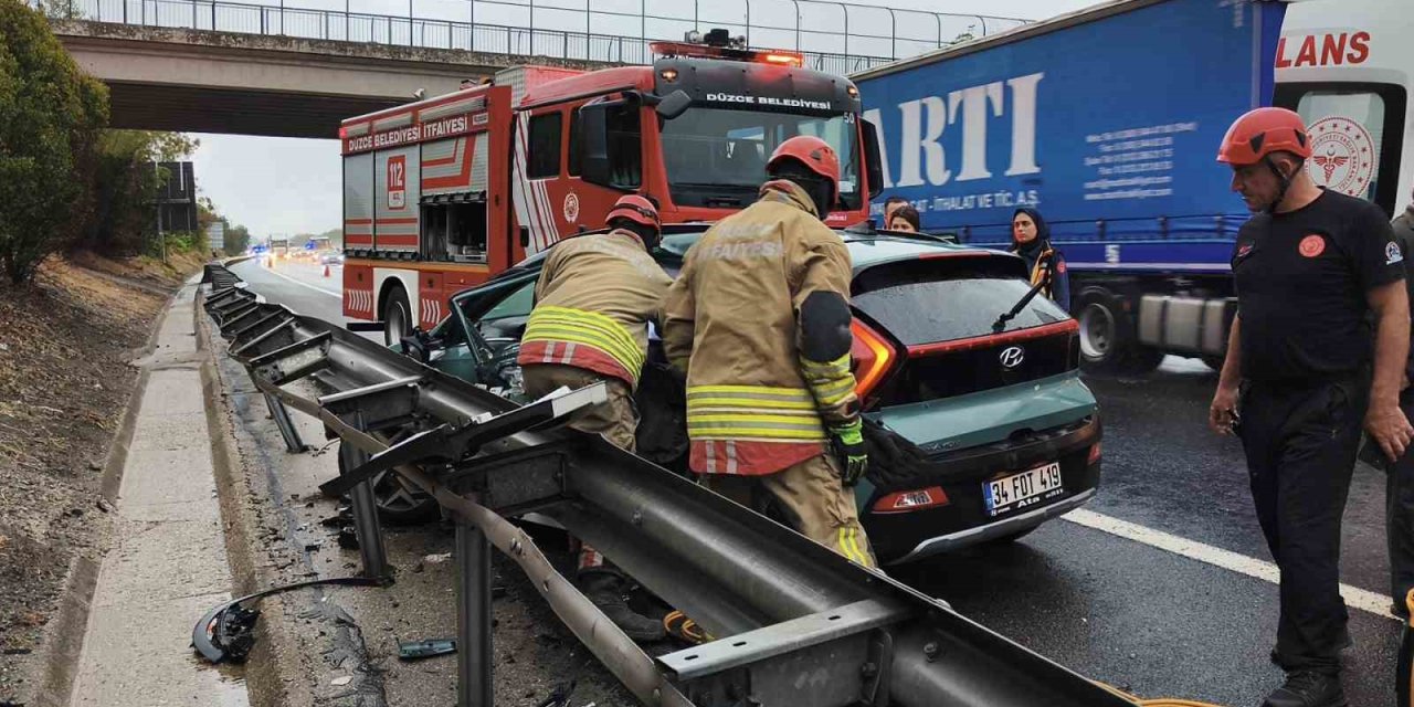 Anadolu otoyolunda kaza: 5 yaralı