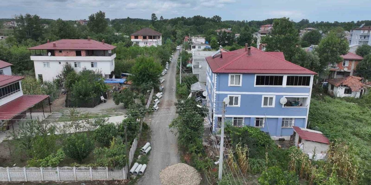 Terme’nin kanalizasyon problemi çözülüyor