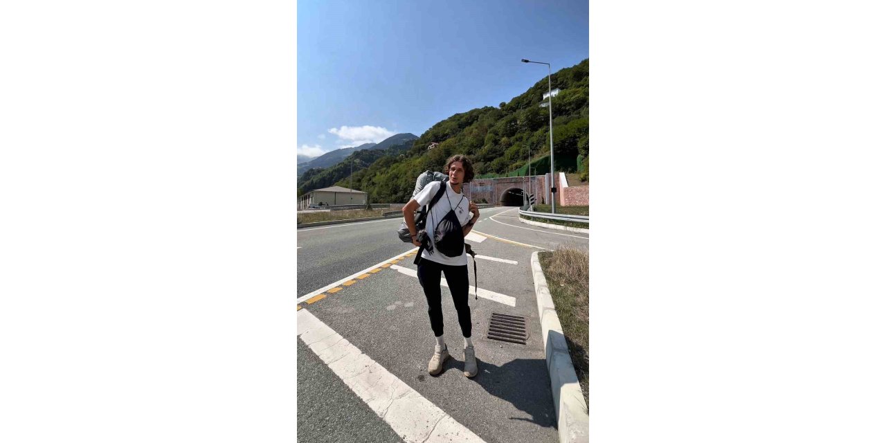 Dünyanın üçüncü, Avrupa ve Türkiye’nin ise en uzun tünelini yaya olarak geçti