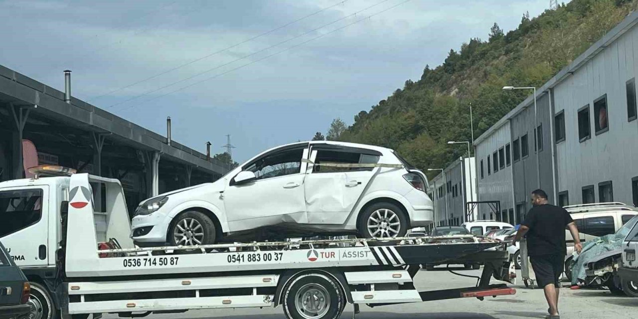 Araca giren arı, kazaya yol açtı: 2 yaralı