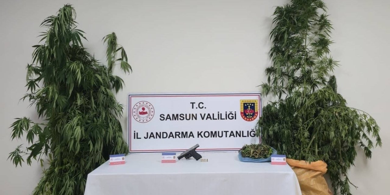 Samsun’da uyuşturucuya 2 gözaltı