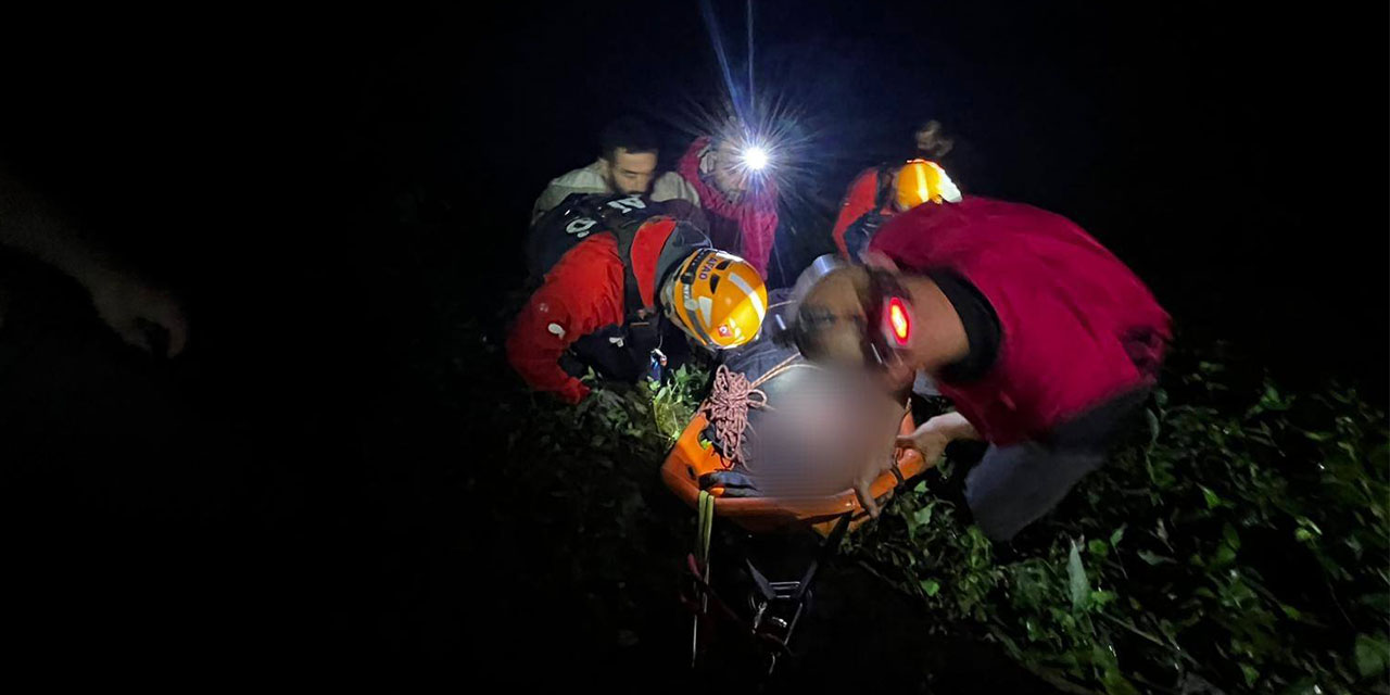 Rize'de Yuvarlanan Turist Hayatını Kaybetti