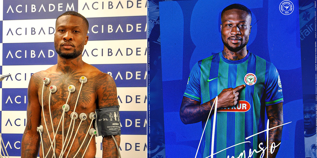 Çaykur Rizespor'dan Forvete Takviye: Loide Augusto İmzaladı