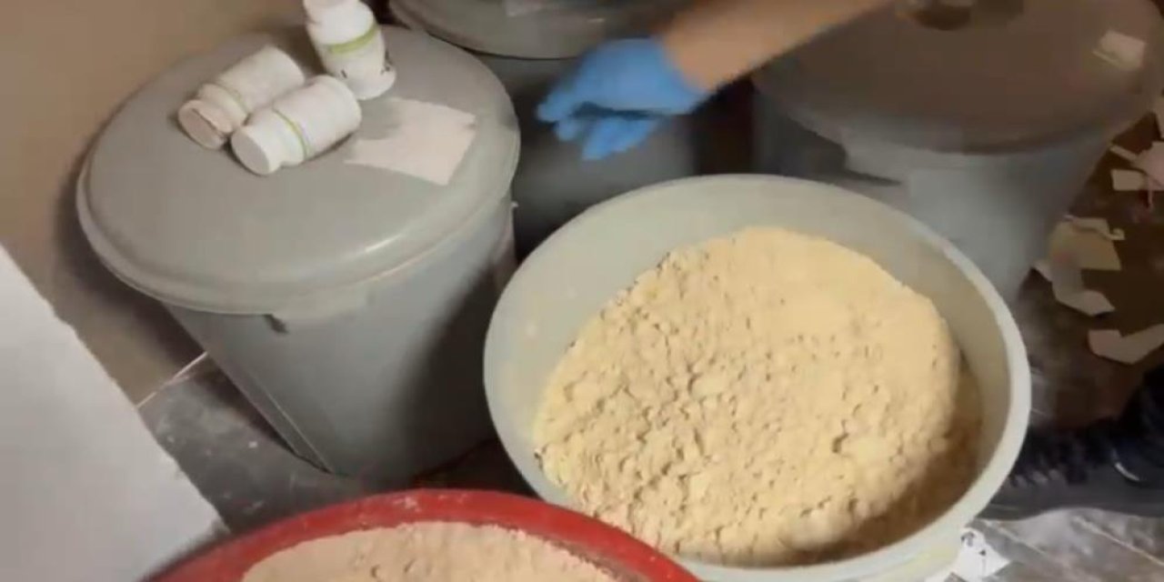 Samsun’da sahte zayıflama ve protein tozu imalatına operasyon