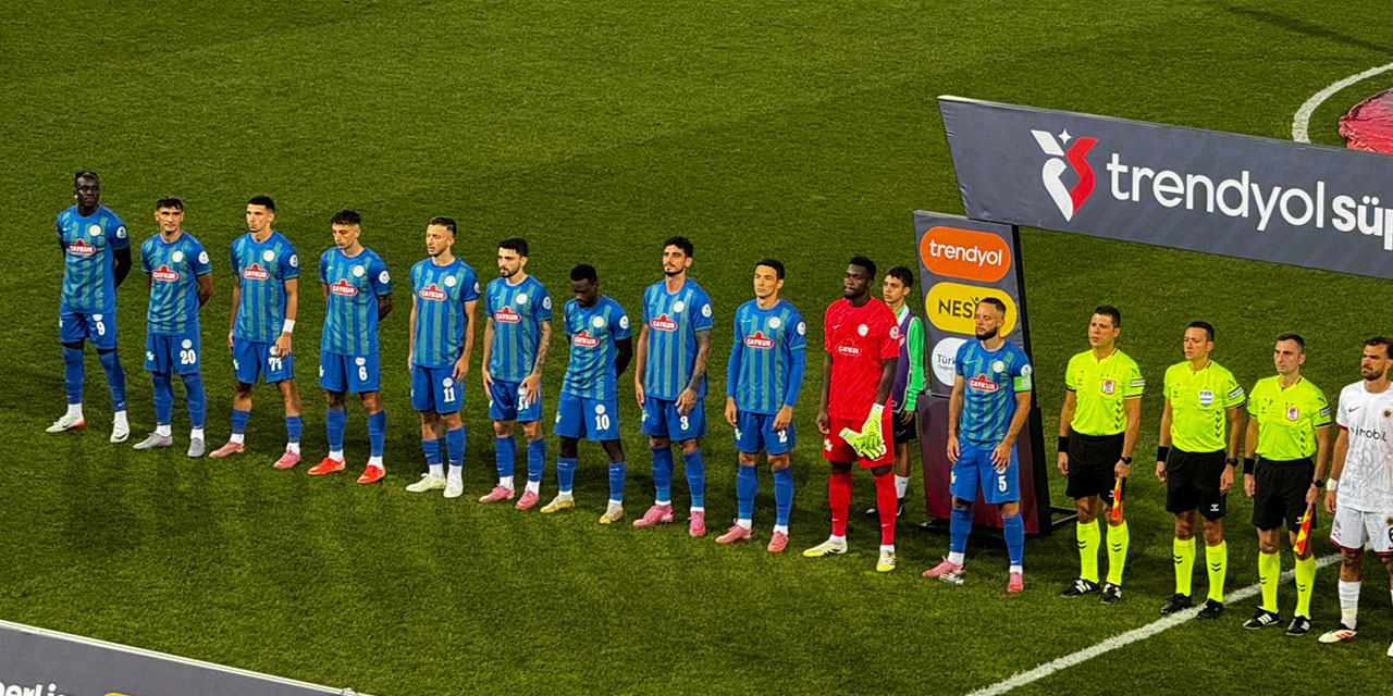 Çaykur Rizespor’un Gençlerbirliği Karşısındaki İlk 11’i Belli Oldu