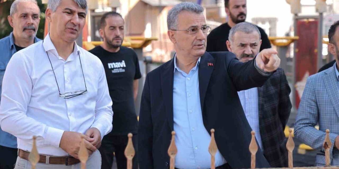 İlkadım’ın parklarına estetik dokunuş