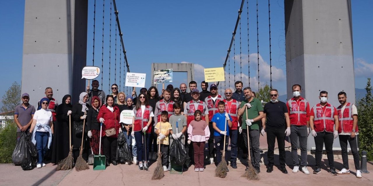 Düzce’de Dünya Temizlik Günü’nde anlamlı etkinlik