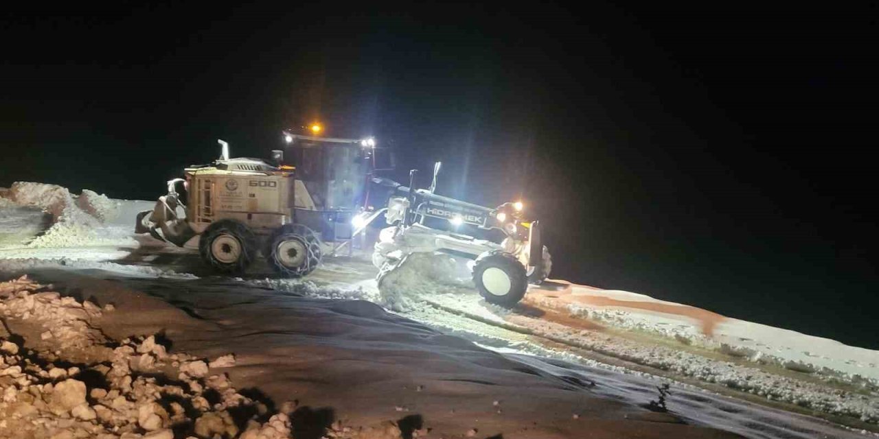 Trabzon’da Kar Mesaisi Erken Başladı