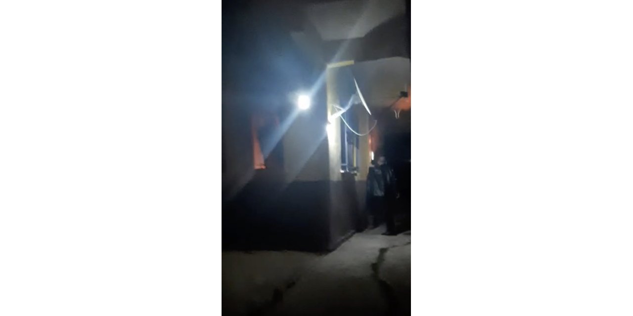 Kastamonu’da korkutan ev yangını