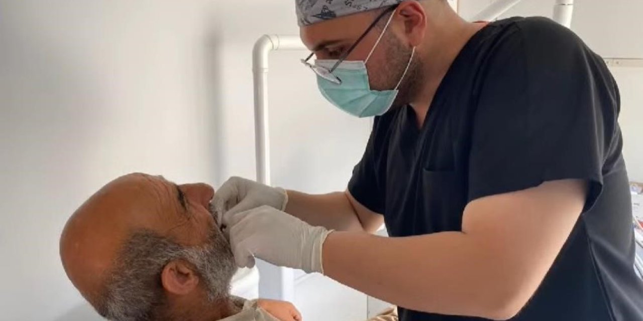 Bayburt’ta 178 köyde bin 853 kişiye ağız ve diş sağlığı taraması yapıldı