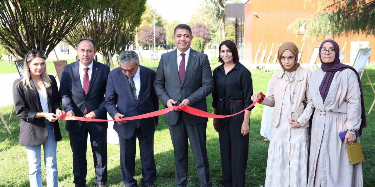 Düzce’de ebru sergisi açıldı