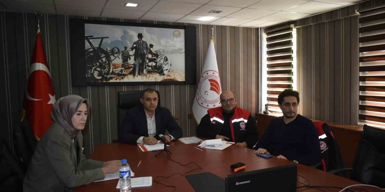 Tarımsal Üretim Planlamasının Takibi Hususunda Toplantı Yapıldı