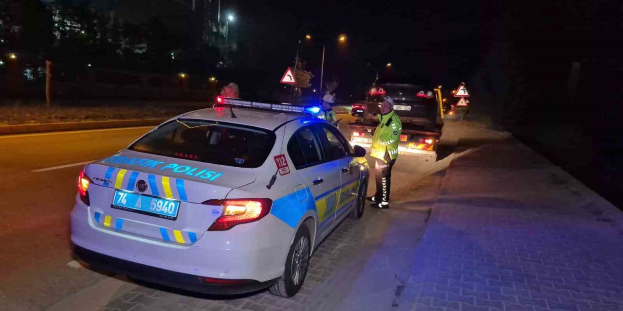 Polisi gören kaçmaya çalıstı