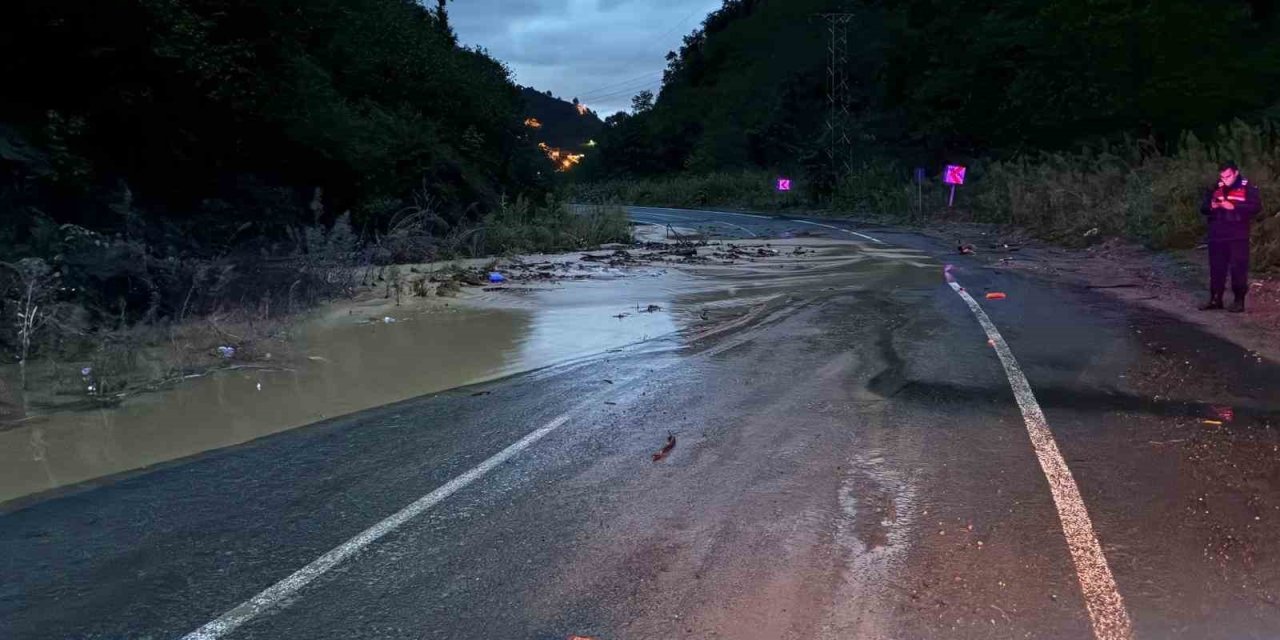 Trabzon’da heyelan
