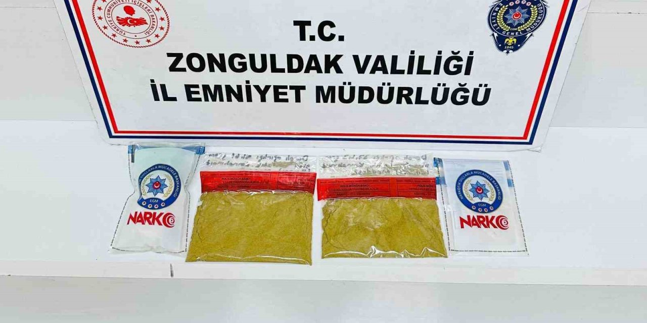 Zonguldak’ta uyuşturucu operasyonlarında bir şüpheli tutuklandı