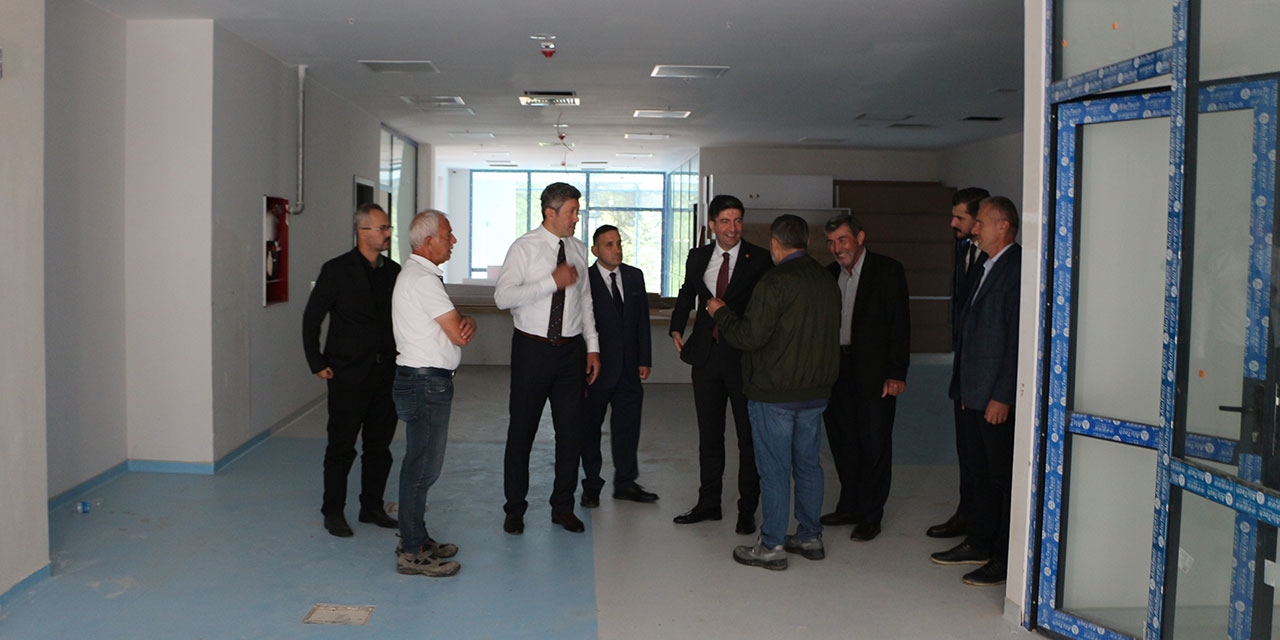 Güneysu'da 100 yataklı devlet hastanesi hizmete hazırlanıyor