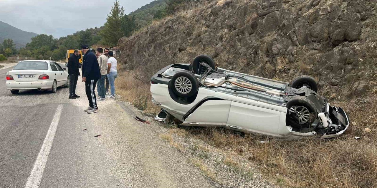 Nişanlısını görmeye giderken ölümden döndü