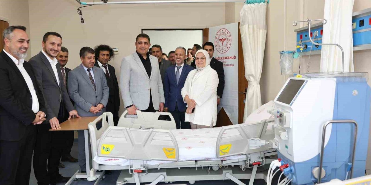 Gümüşova ilçesinde diyaliz ünitesi açıldı