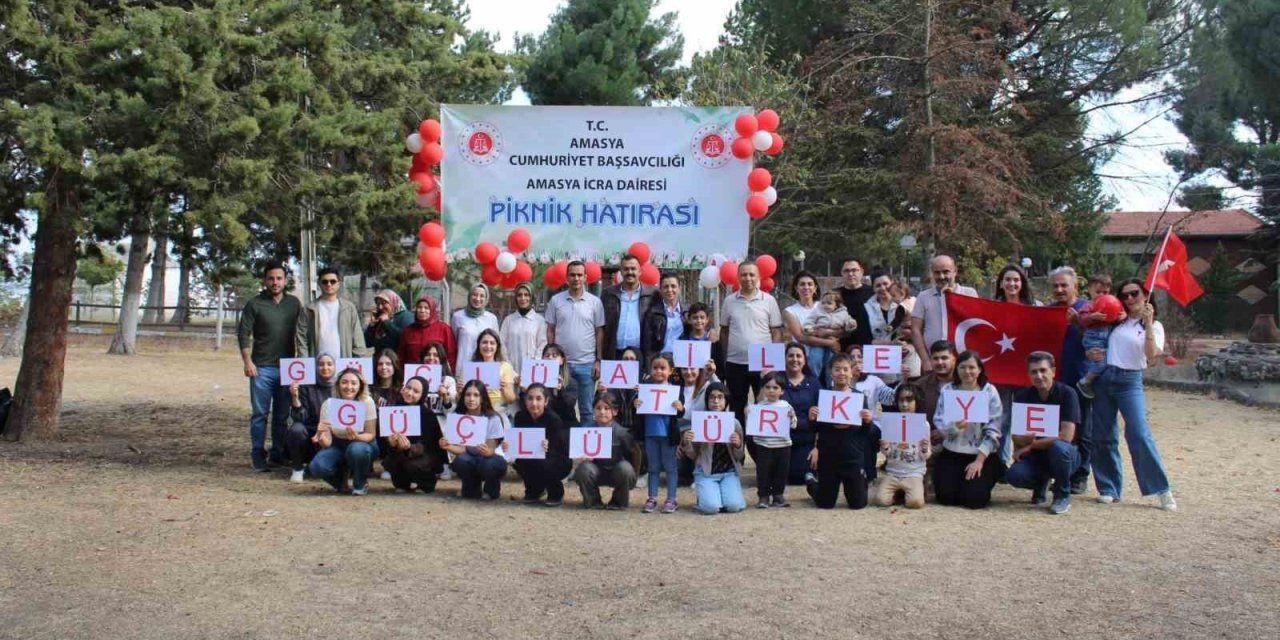 İcra dairesi ailesi piknikte buluştu