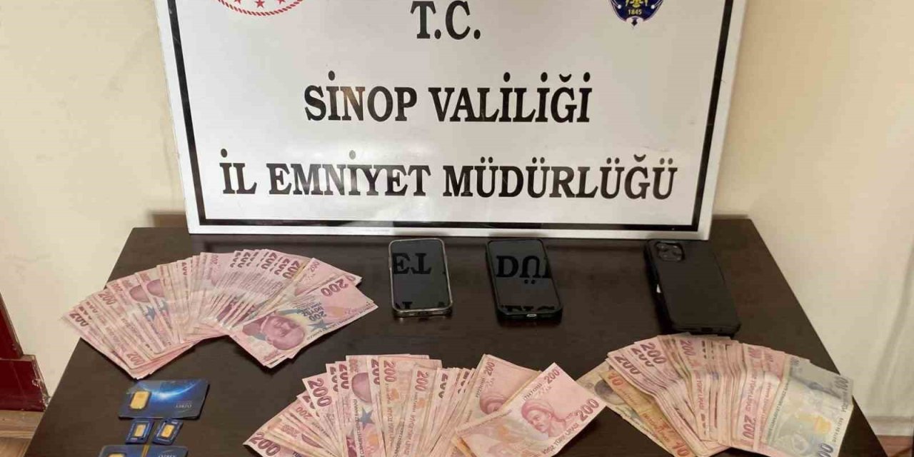 Sinop’ta sahte altın dolandırıcıları yakalandı