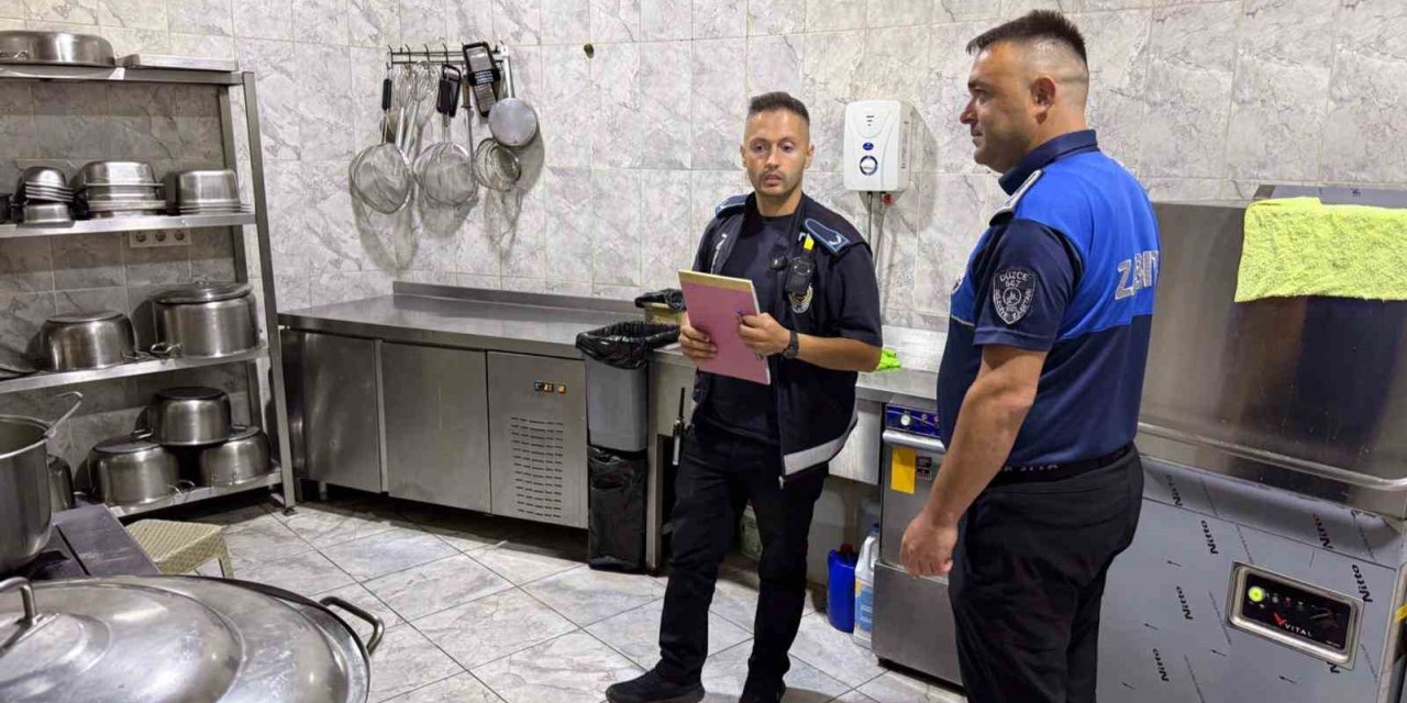 Zabıta ve Sağlık ekipleri ortak denetim yaptı