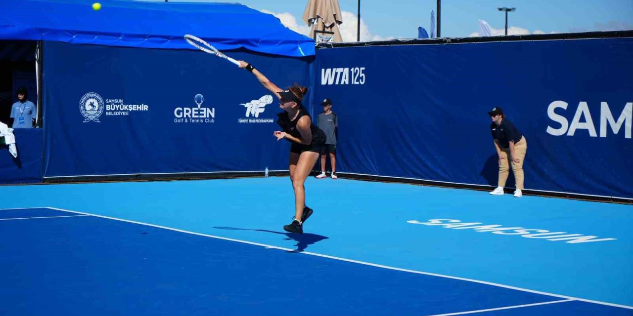 Uluslararası Tenis Turnuvası’nda ikinci tur heyecanı