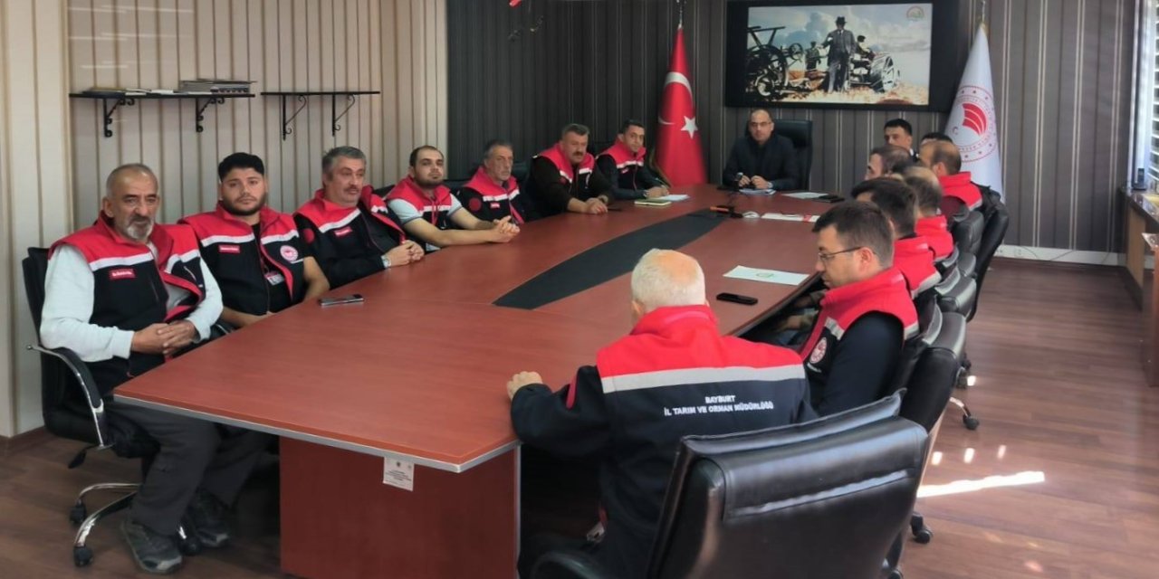 Bayburt’ta tarım ve hayvancılık çalışmaları masaya yatırıldı