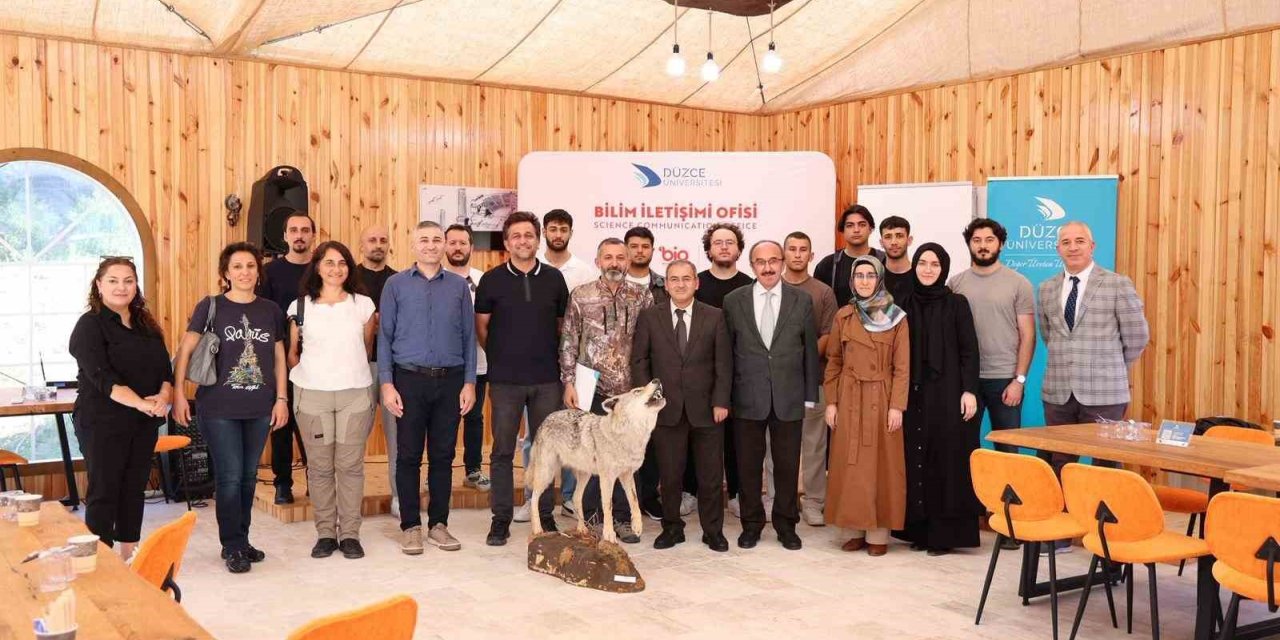 Bilim Kafe etkinliğinde yaban hayatı konuşuldu