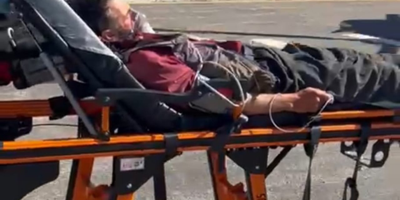 Van'da, Göğüs Hastasına Ambulans Helikopterle Sevk